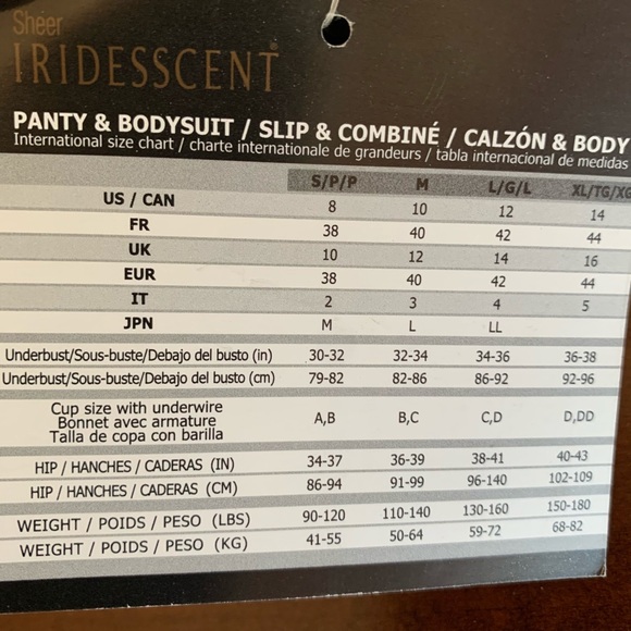 Body Wrap Sheer Iridesscent The Lift & Hide Cami - Picture 6 of 6